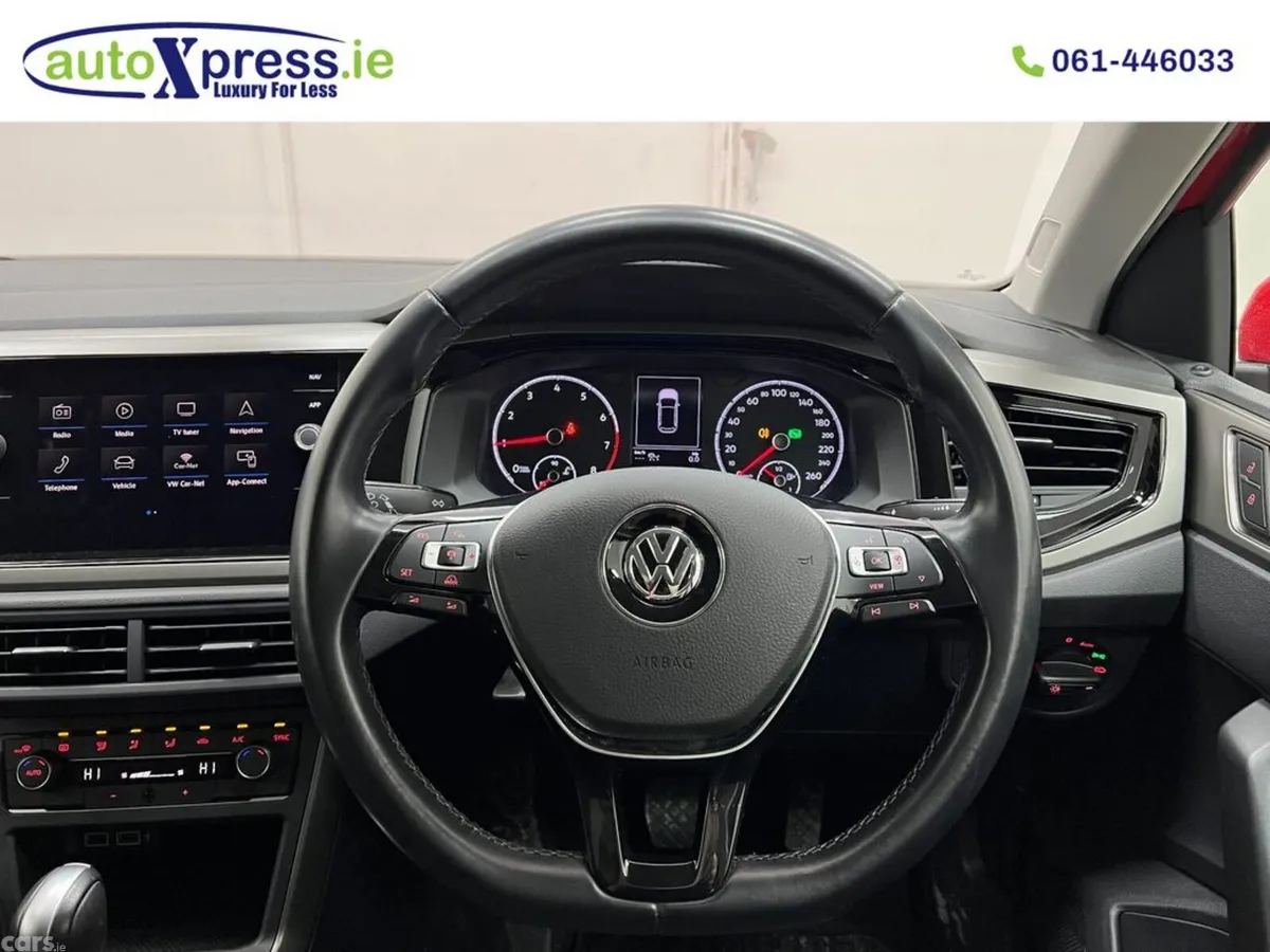 Volkswagen Polo Hatchback, Petrol, 2020, Red