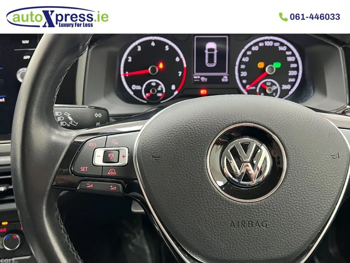 Volkswagen Polo Hatchback, Petrol, 2020, Red