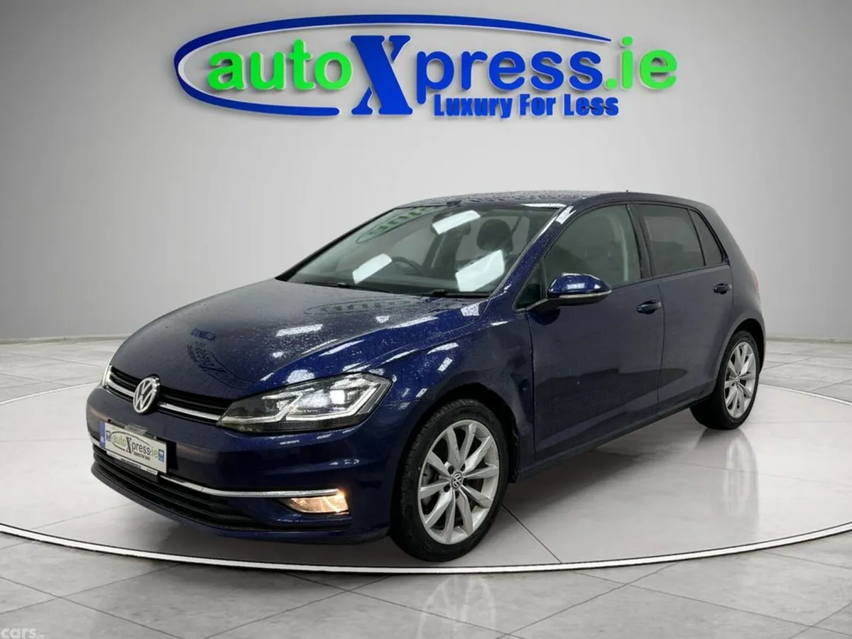Volkswagen Golf Hatchback, Petrol, 2018, Blue