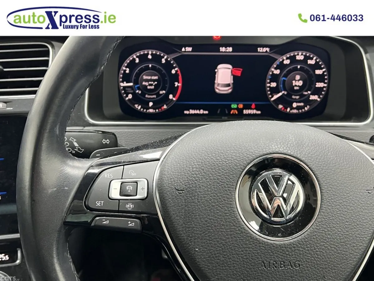 Volkswagen Golf Hatchback, Petrol, 2018, Blue