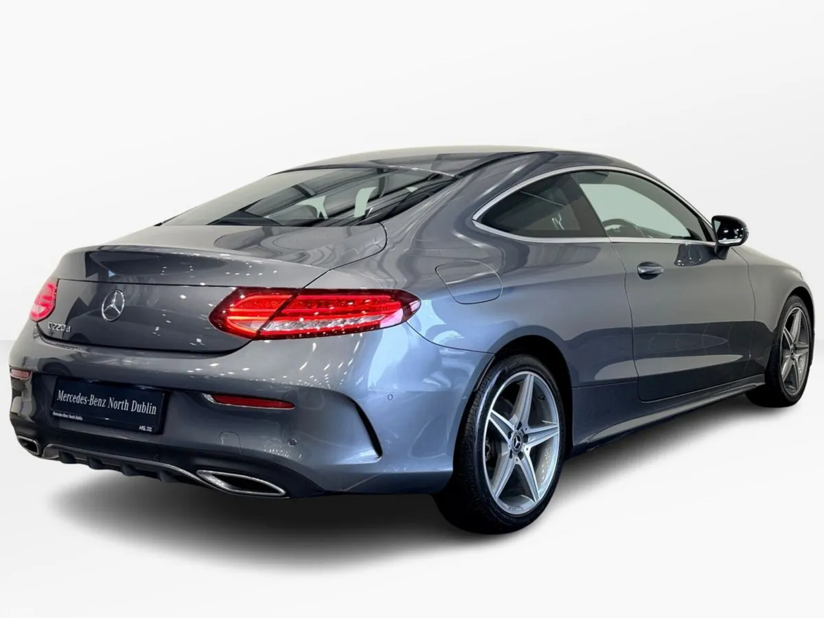 Mercedes-Benz C-Class Coupe, Diesel, 2018, Grey