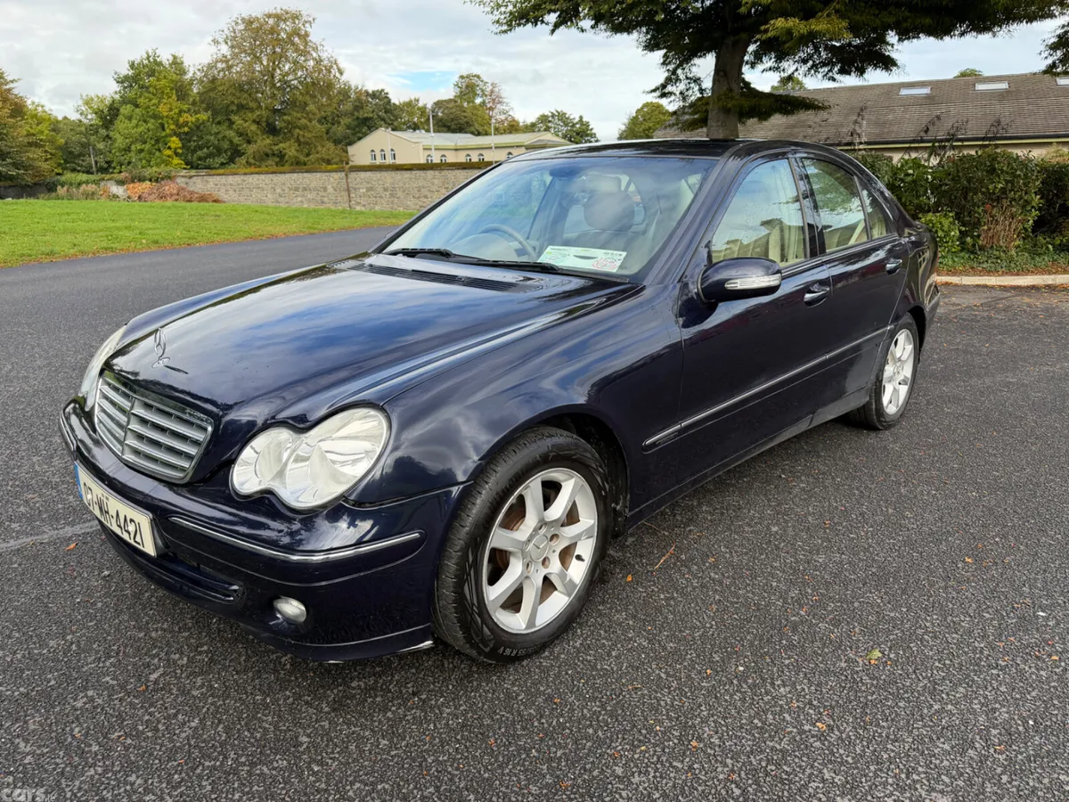 Mercedes-Benz C-Class Saloon, Petrol, 2007, Blue