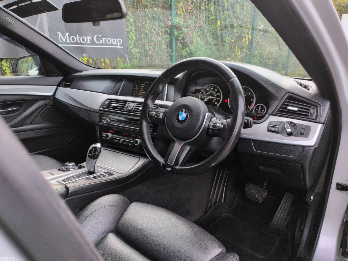 BMW 5-Series Saloon, Diesel, 2014, Silver