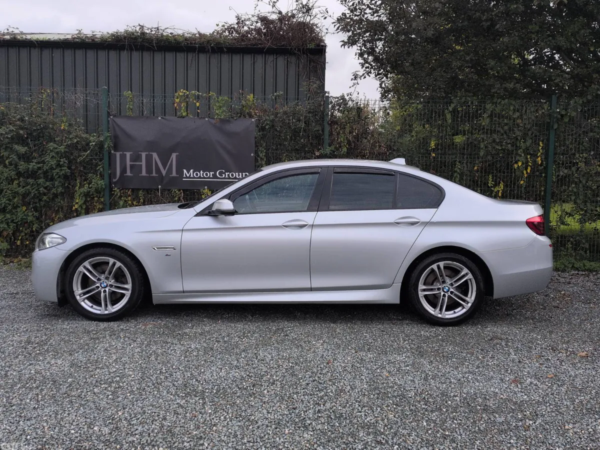 BMW 5-Series Saloon, Diesel, 2014, Silver