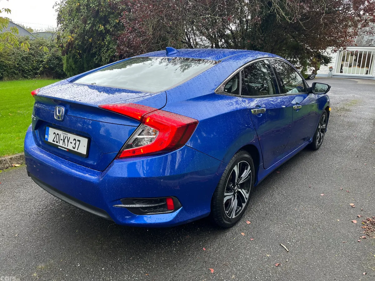 Honda Civic Saloon, Petrol, 2020, Blue