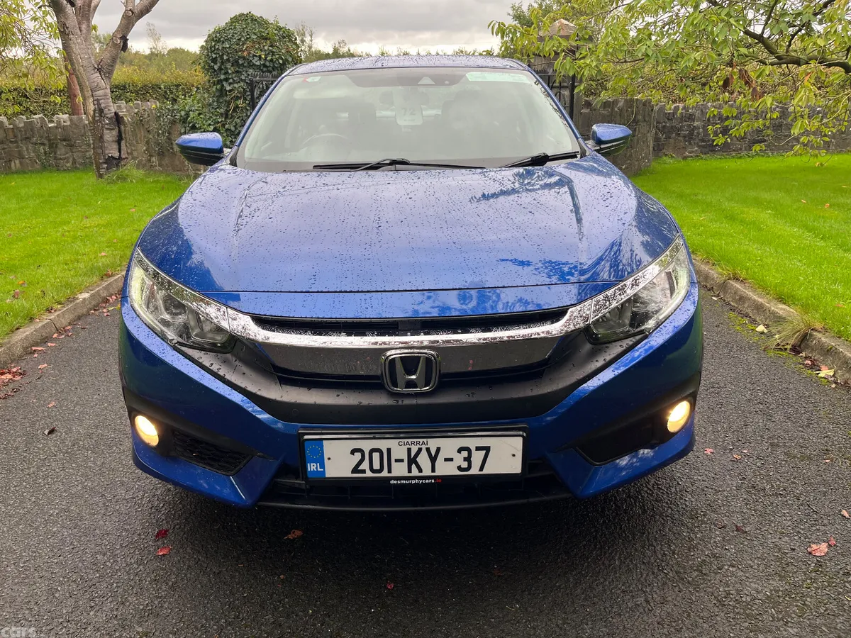 Honda Civic Saloon, Petrol, 2020, Blue