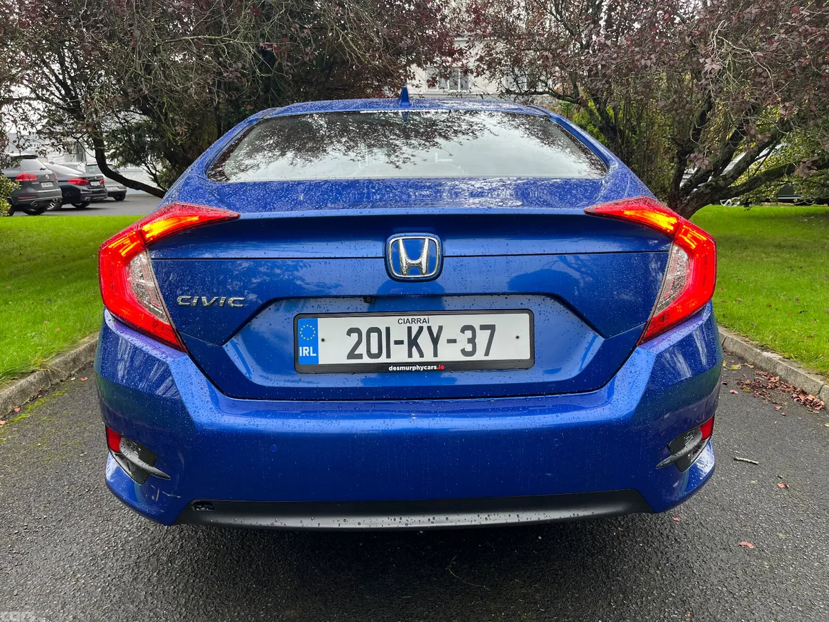 Honda Civic Saloon, Petrol, 2020, Blue