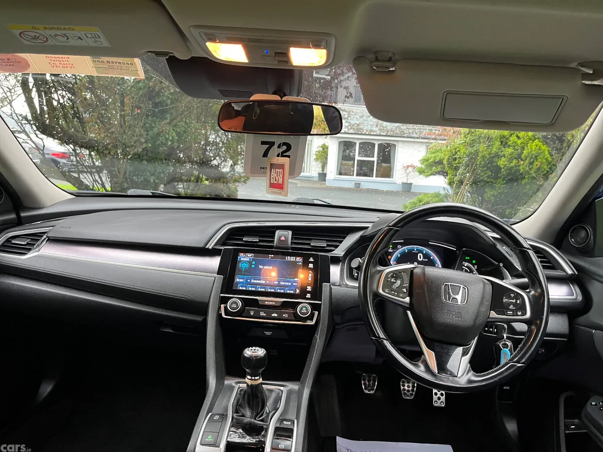 Honda Civic Saloon, Petrol, 2020, Blue