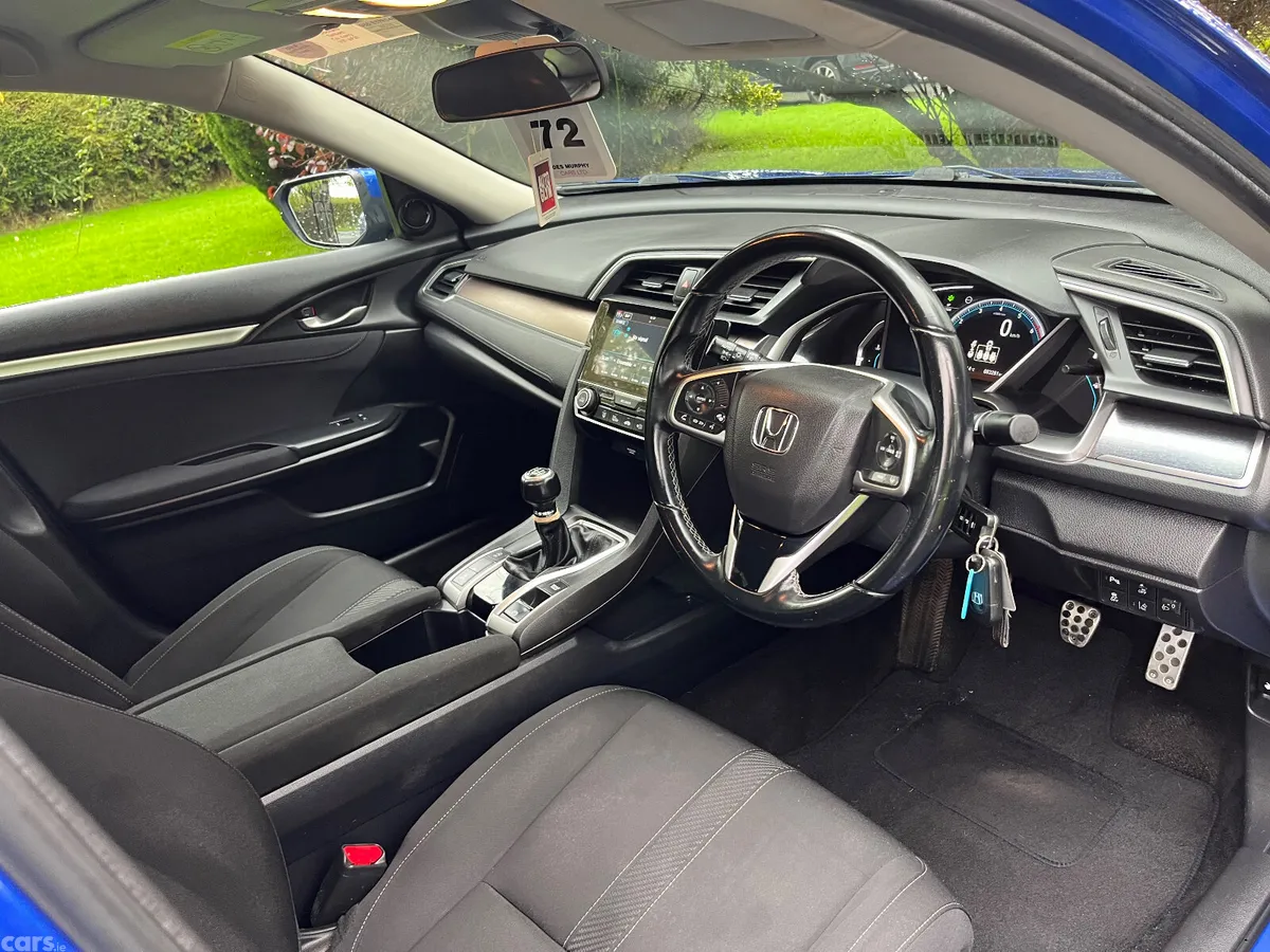 Honda Civic Saloon, Petrol, 2020, Blue