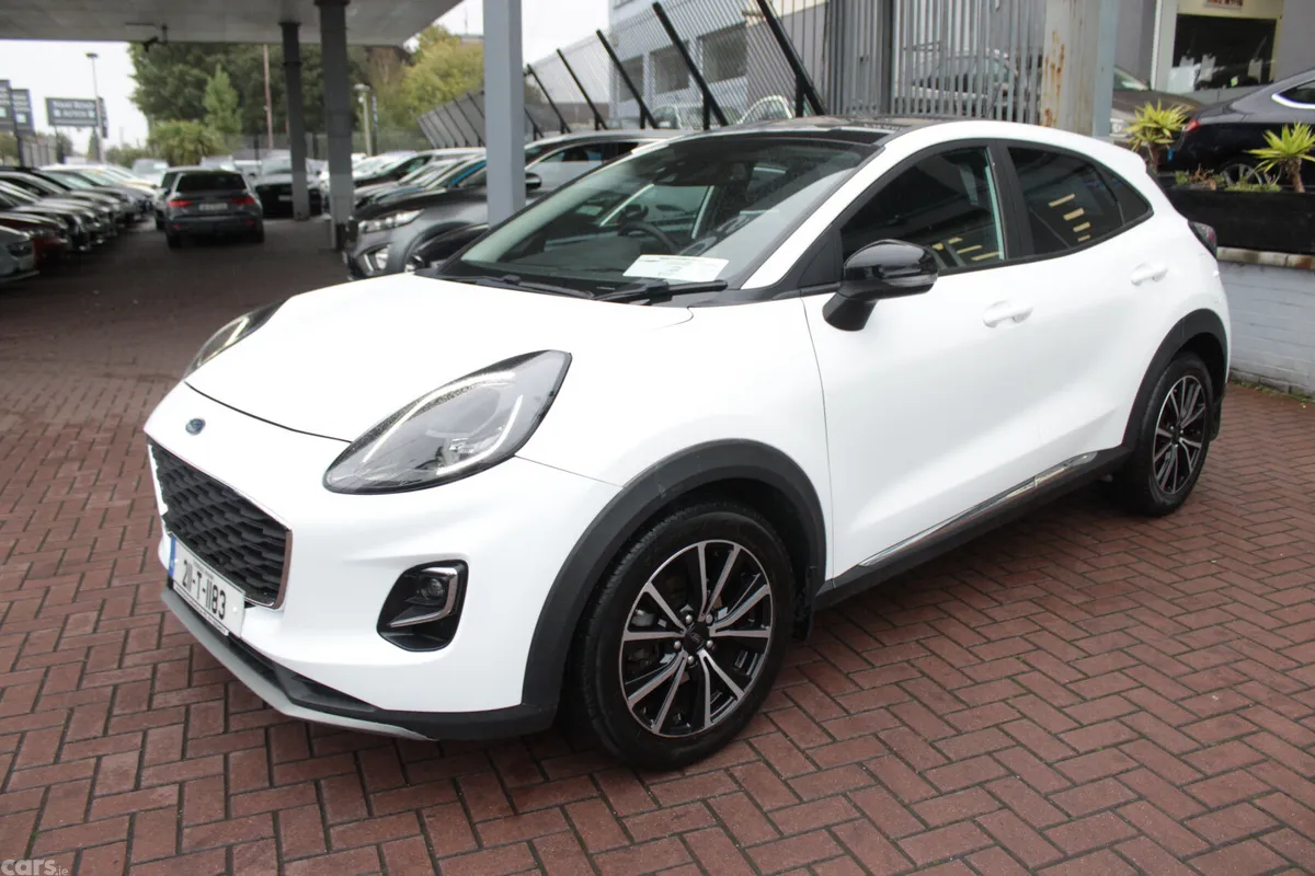 Ford Puma MPV, Petrol Hybrid, 2021, White
