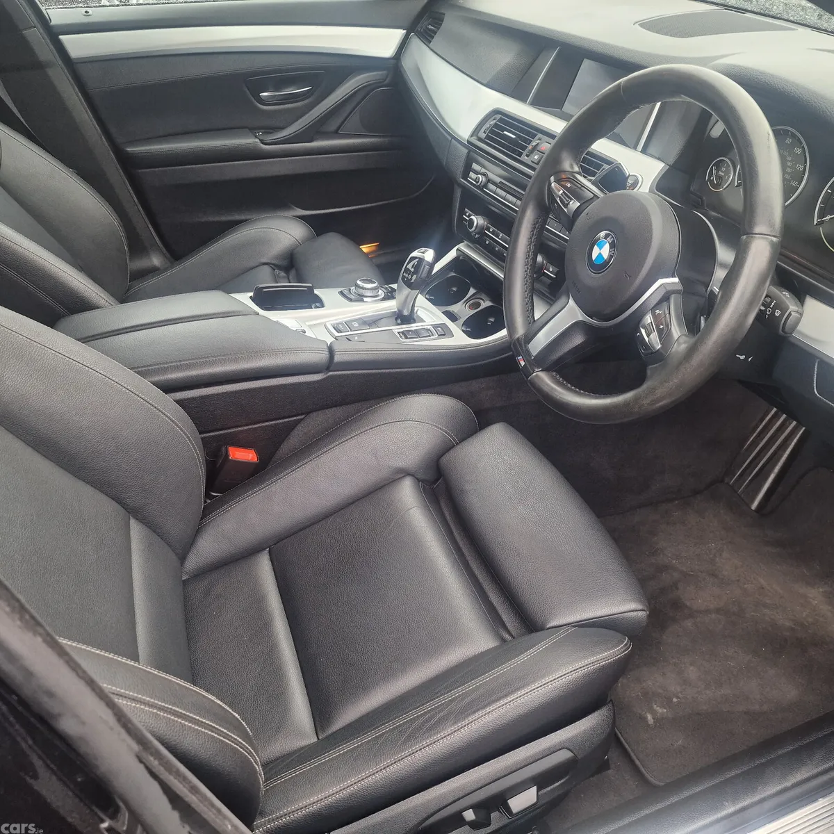 BMW 5-Series Saloon, Diesel, 2015, Black