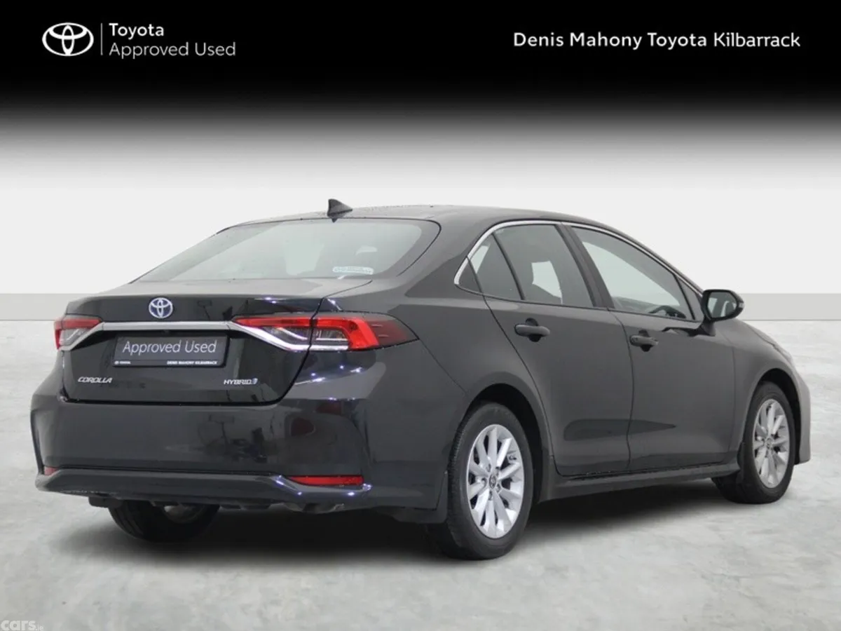 Toyota Corolla Saloon, Petrol Hybrid, 2022, Black