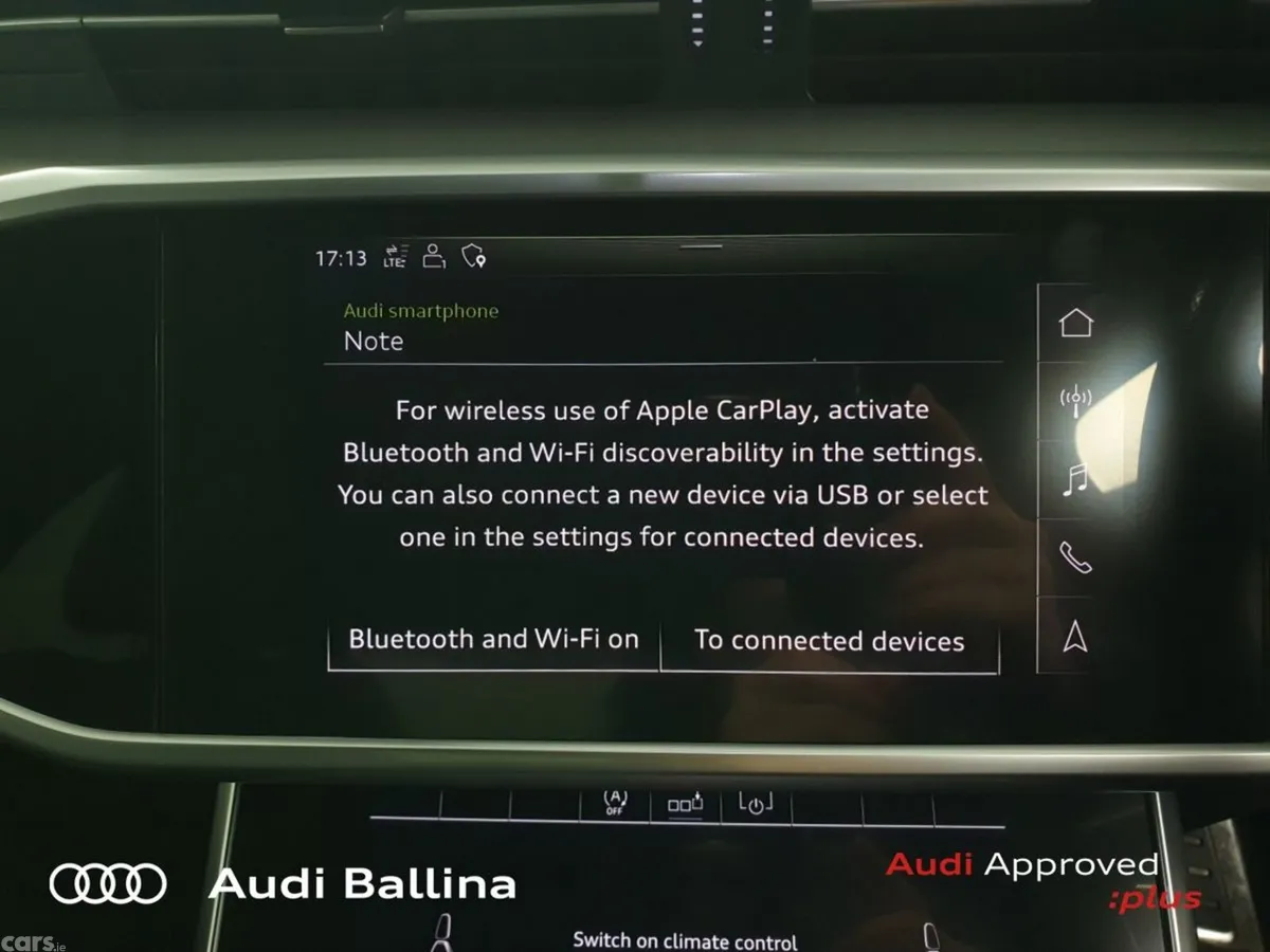 Audi A6 Saloon, Diesel, 2020, Black