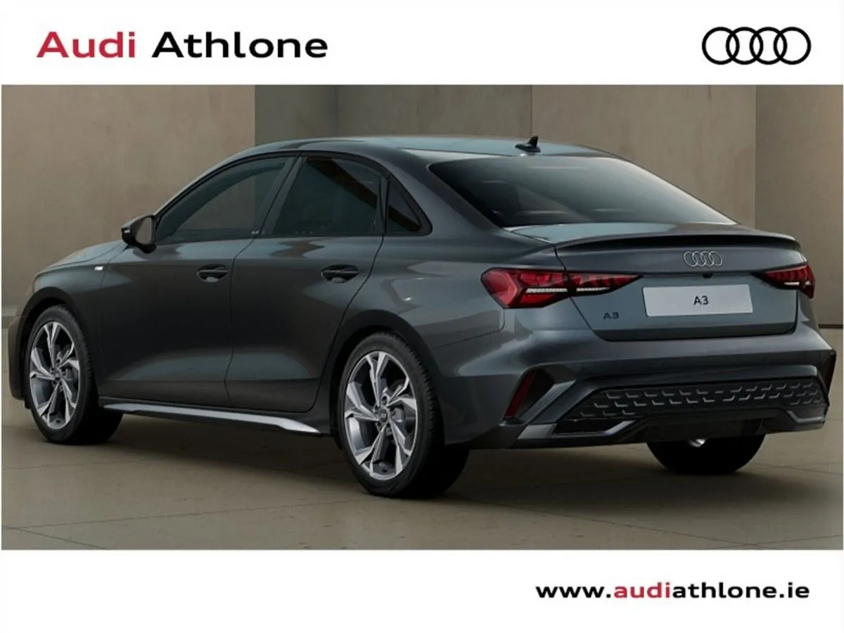 Audi A3 Saloon, Petrol, 2027, Grey
