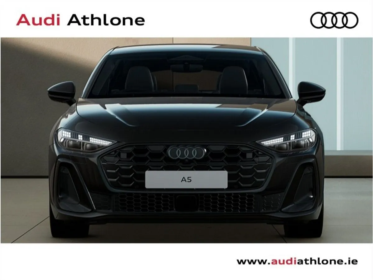 Audi A5 Saloon, Diesel Hybrid, 2027, Black