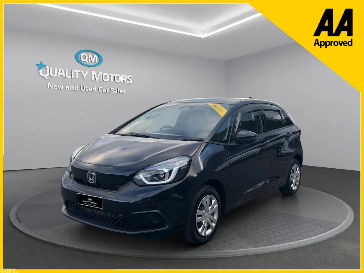 Honda Fit Hatchback, Petrol Hybrid, 2021, Blue