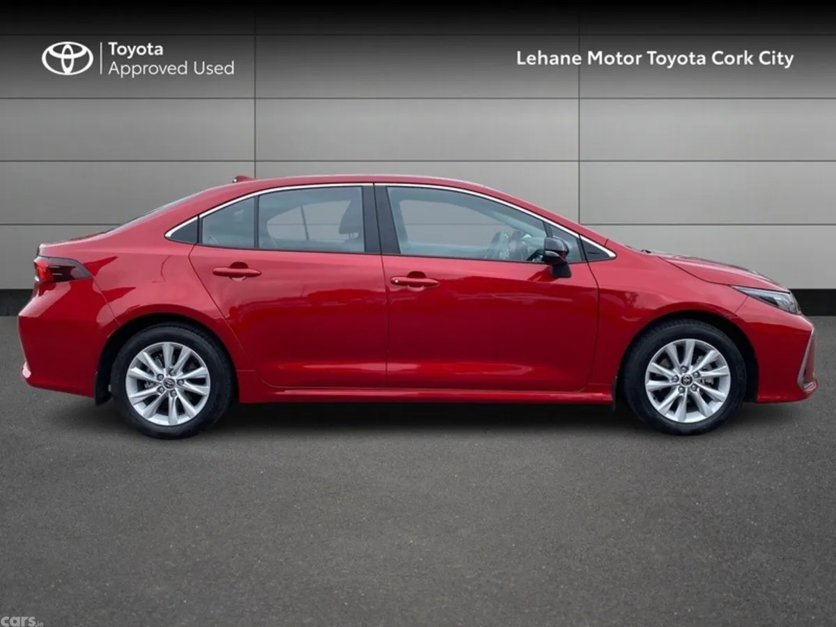 Toyota Corolla Saloon, Petrol Hybrid, 2026, Red