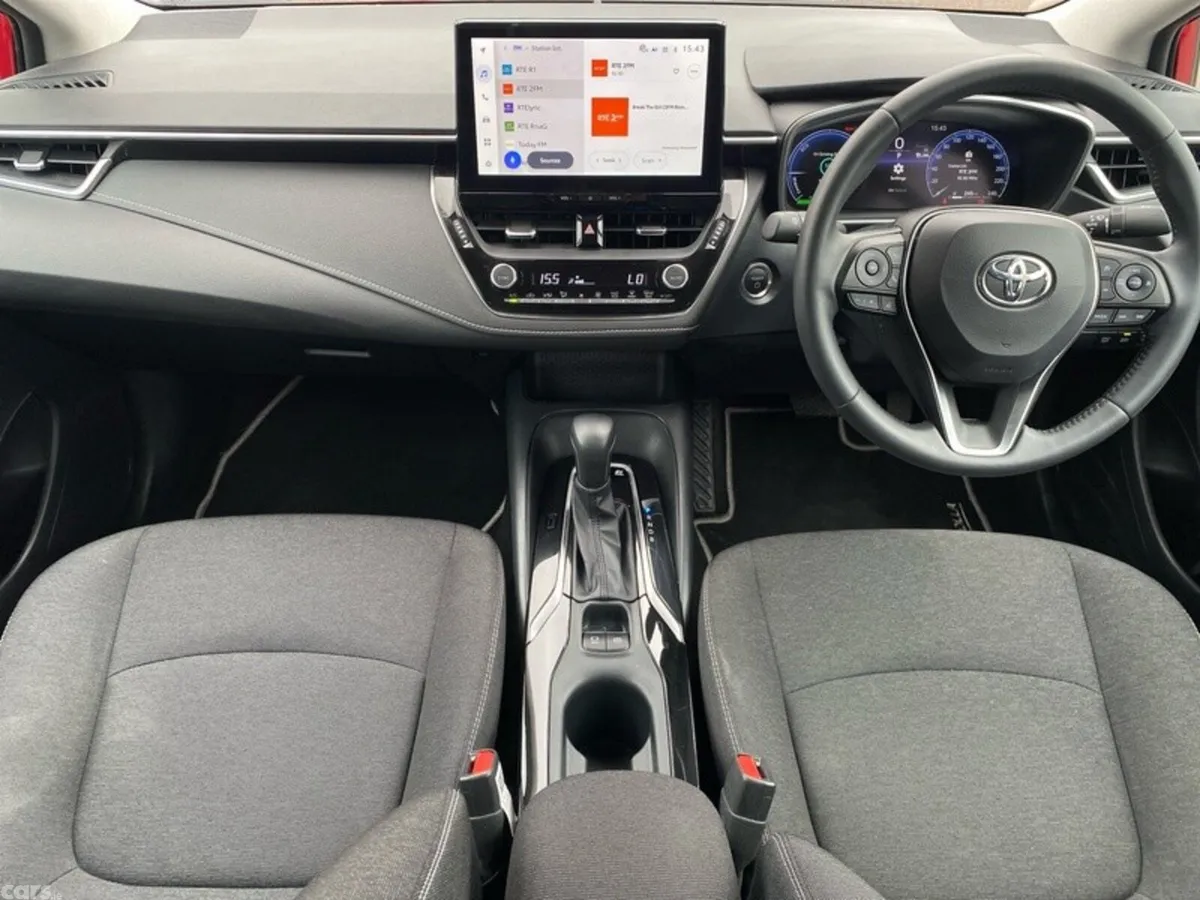 Toyota Corolla Saloon, Petrol Hybrid, 2026, Red