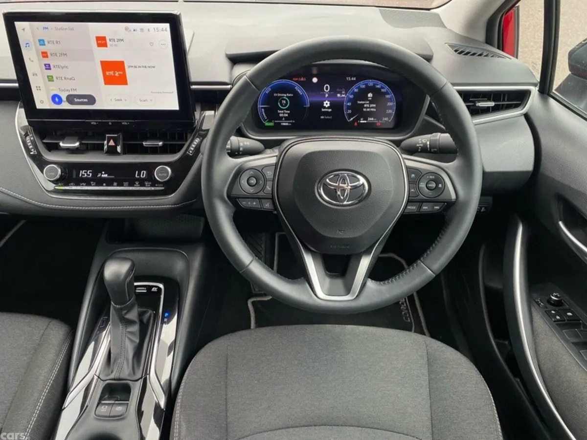 Toyota Corolla Saloon, Petrol Hybrid, 2026, Red