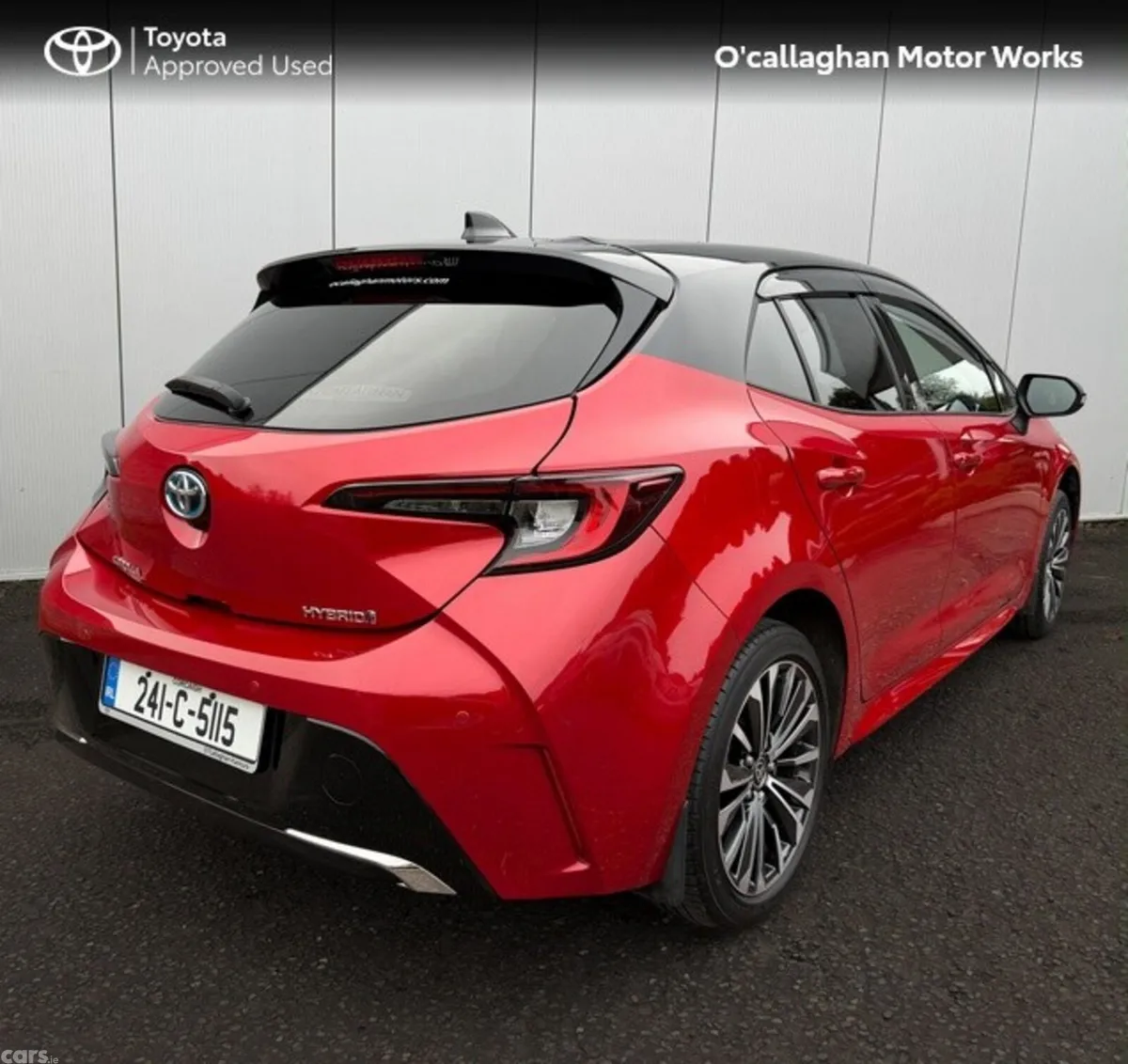 Toyota Corolla Hatchback, Petrol Hybrid, 2024, Red