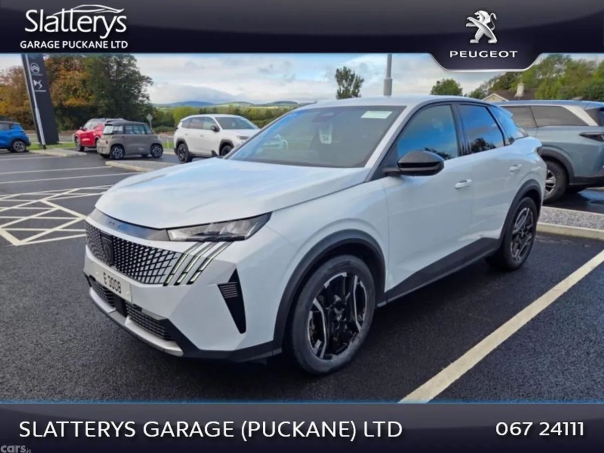 Peugeot 3008 SUV, Electric, 2024, White