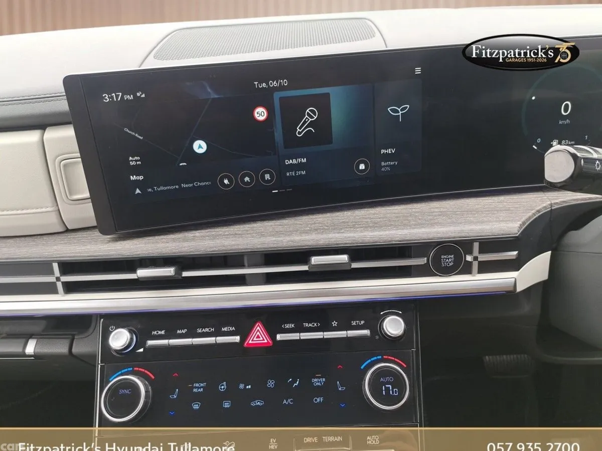 Hyundai Santa Fe SUV, Petrol Plug-in Hybrid, 2026, Grey