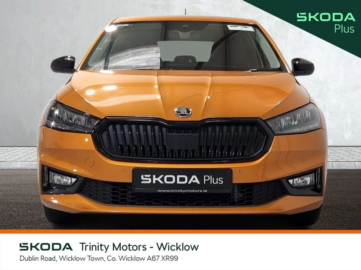 Skoda Fabia Hatchback, Petrol, 2024, Orange