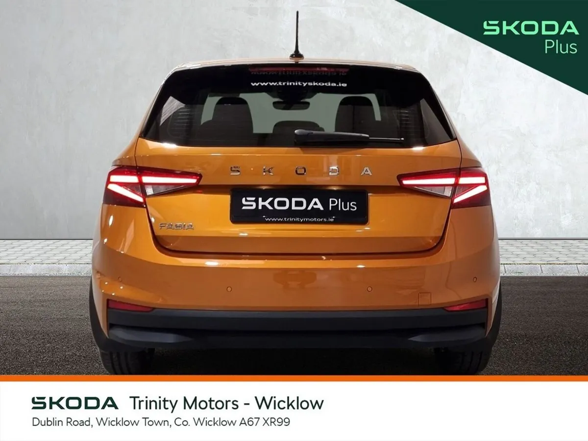 Skoda Fabia Hatchback, Petrol, 2024, Orange