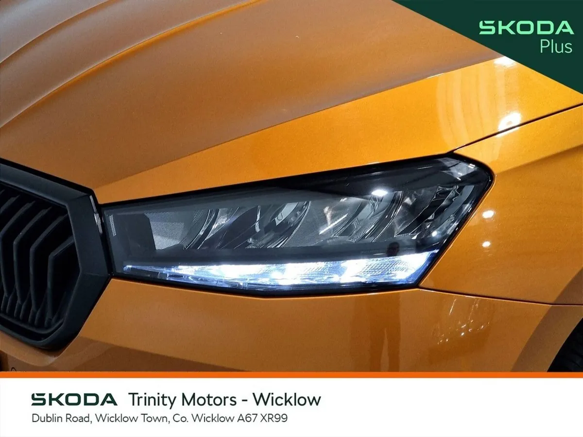 Skoda Fabia Hatchback, Petrol, 2024, Orange