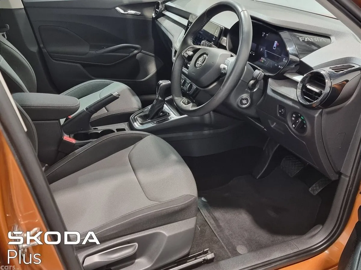 Skoda Fabia Hatchback, Petrol, 2024, Orange