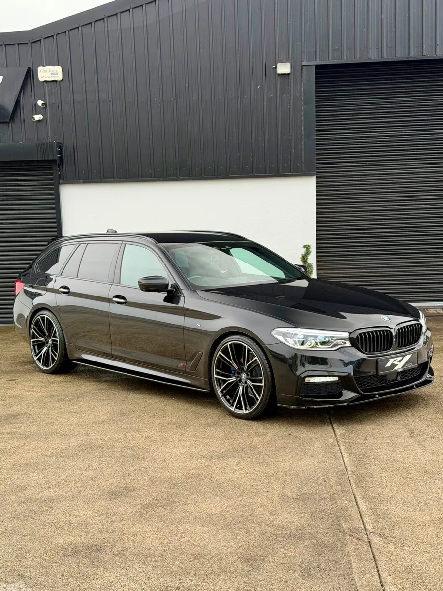 BMW 5-Series Estate, Diesel, 2018, Black