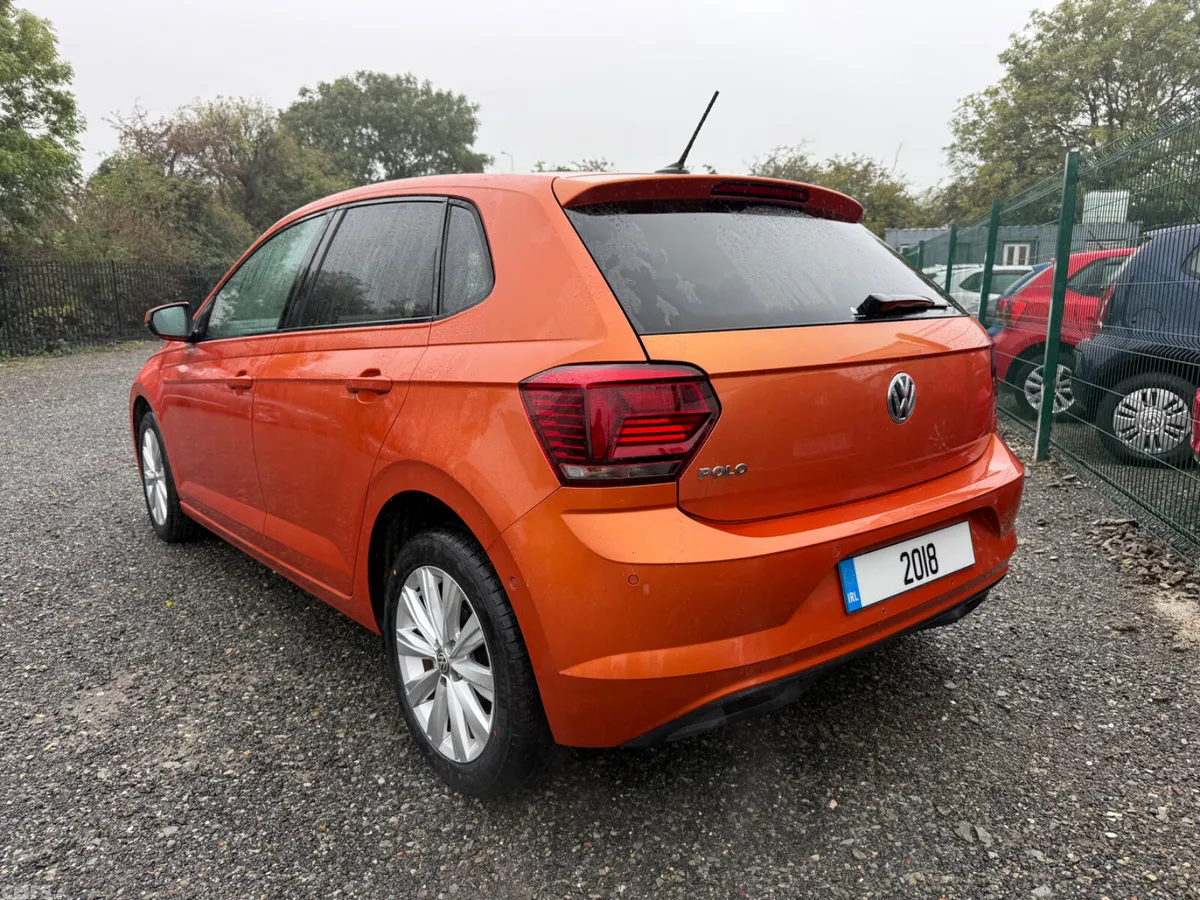 Volkswagen Polo Hatchback, Petrol, 2018, Orange