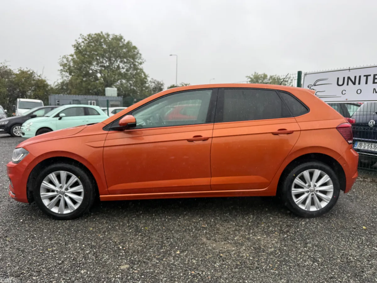 Volkswagen Polo Hatchback, Petrol, 2018, Orange
