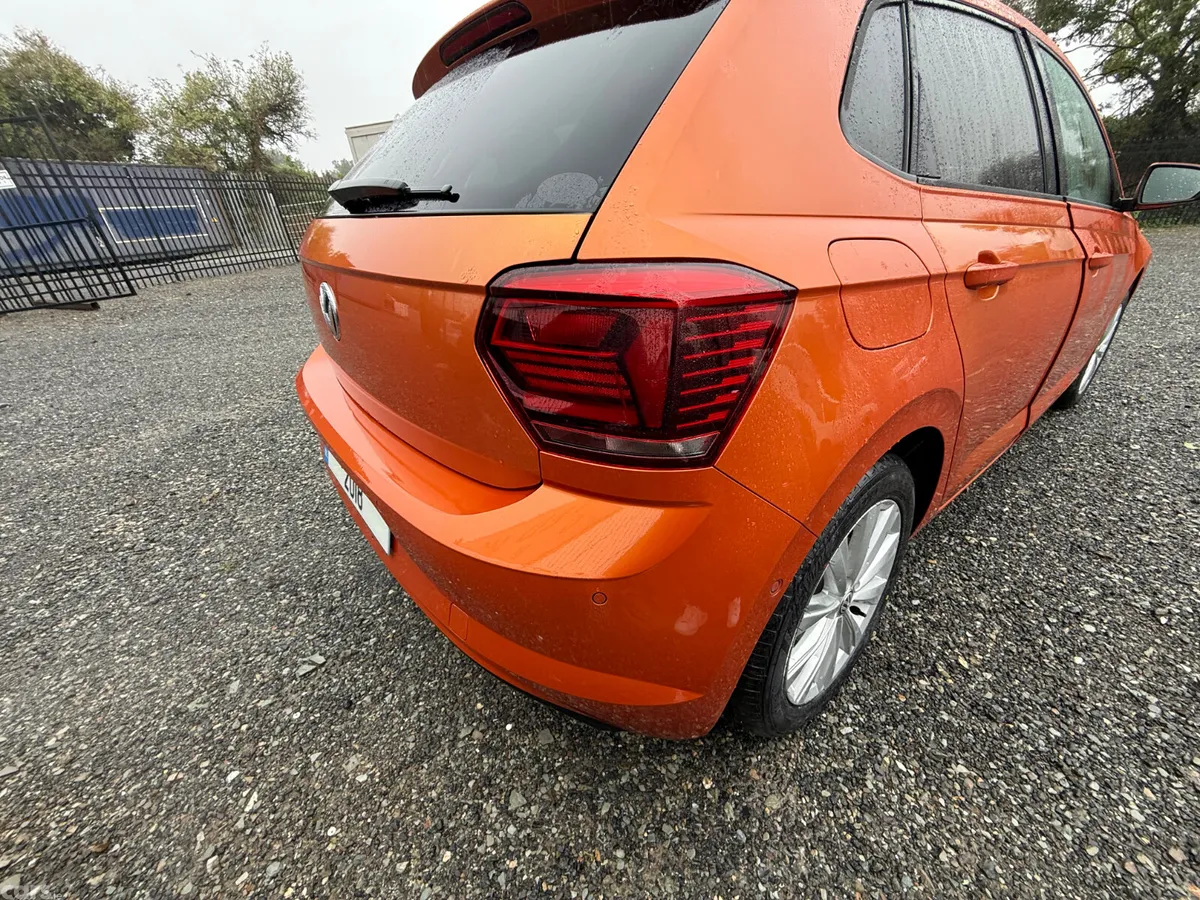 Volkswagen Polo Hatchback, Petrol, 2018, Orange