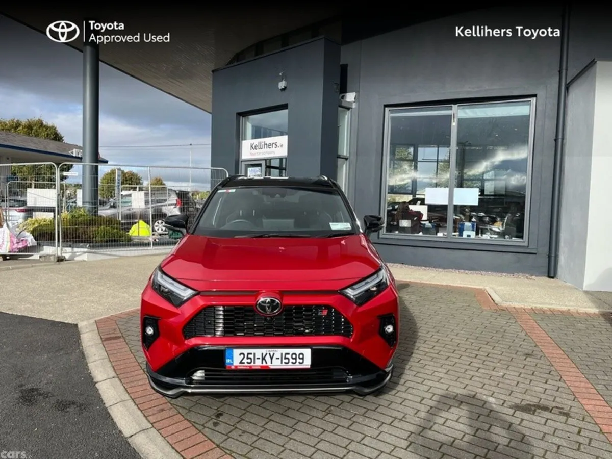 Toyota RAV4 Estate, Petrol Plug-in Hybrid, 2025, Red