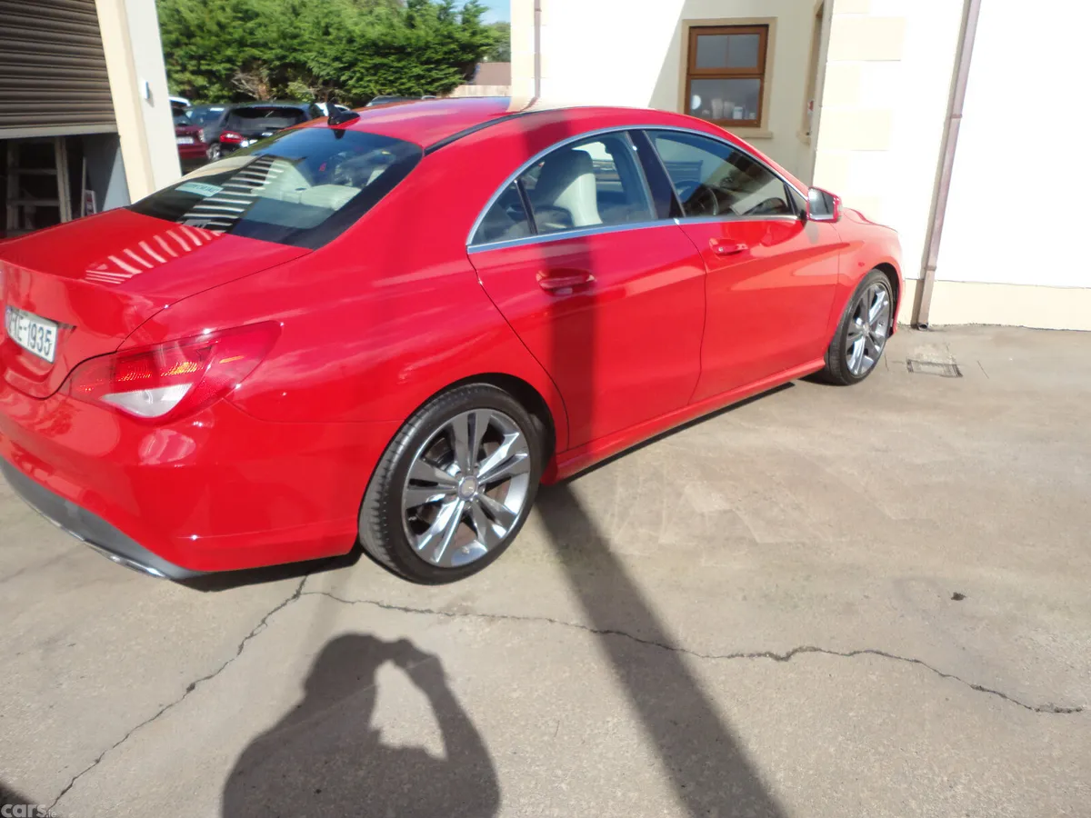 Mercedes-Benz CLA Saloon, Petrol, 2016, Red
