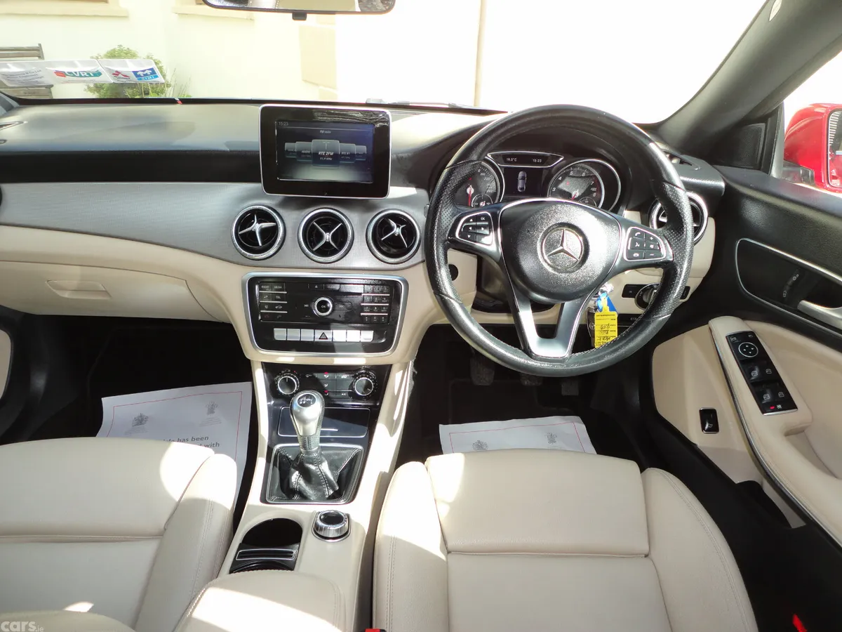 Mercedes-Benz CLA Saloon, Petrol, 2016, Red