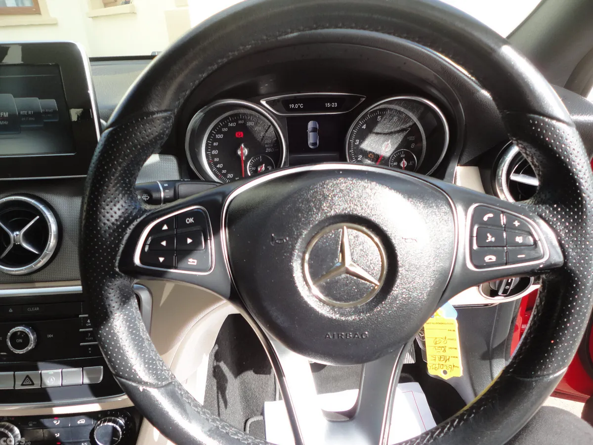 Mercedes-Benz CLA Saloon, Petrol, 2016, Red