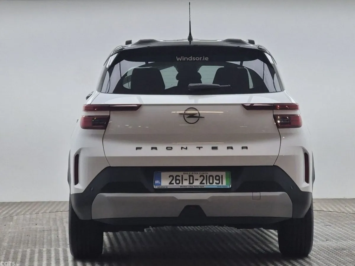 Opel Frontera SUV, Electric, 2026, White