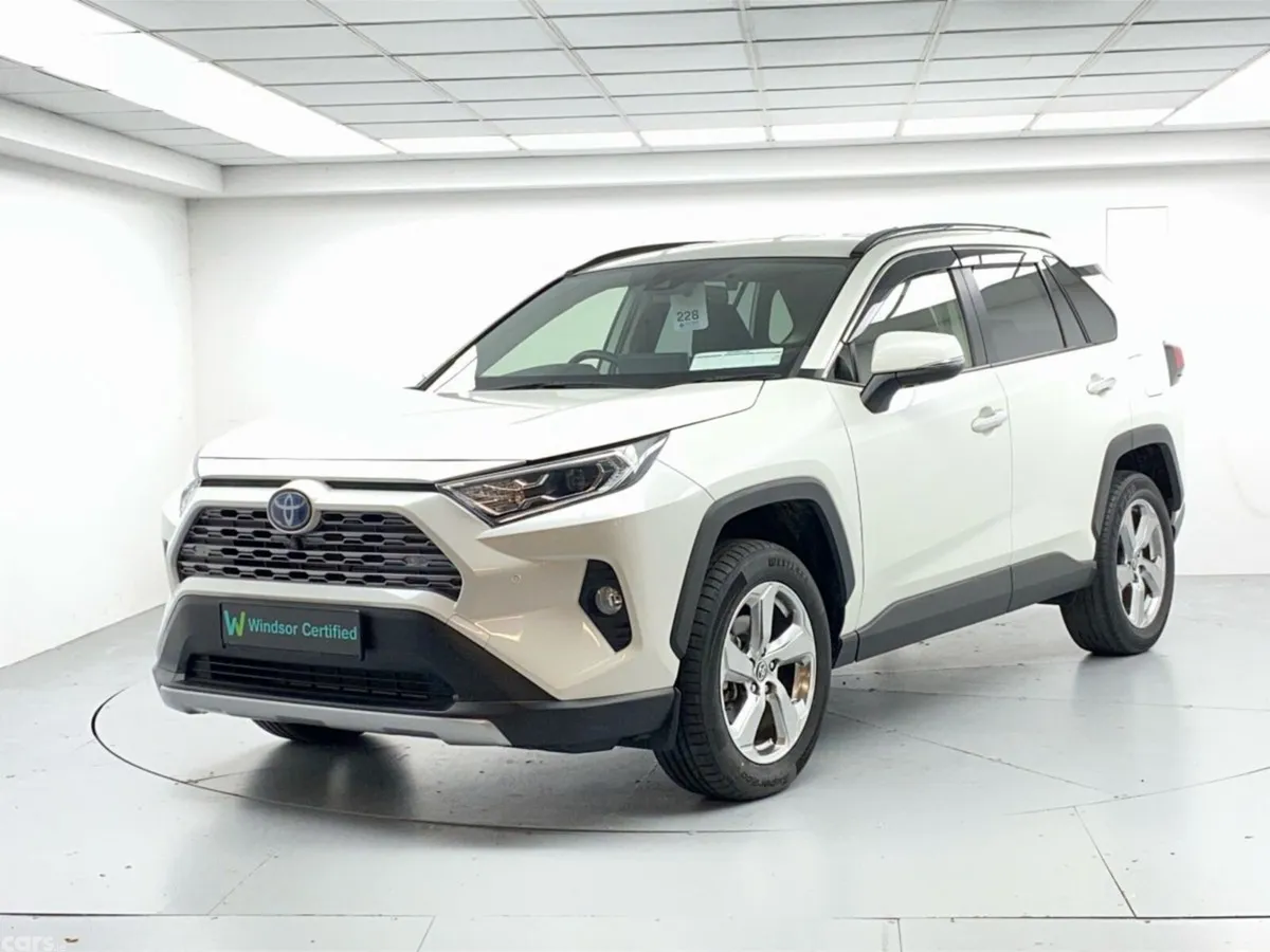 Toyota RAV4 SUV, Petrol Hybrid, 2021, White