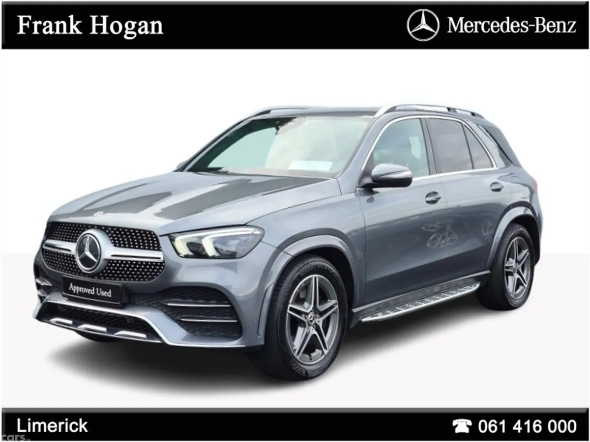 Mercedes-Benz GLE SUV, Diesel Plug-in Hybrid, 2021, Grey