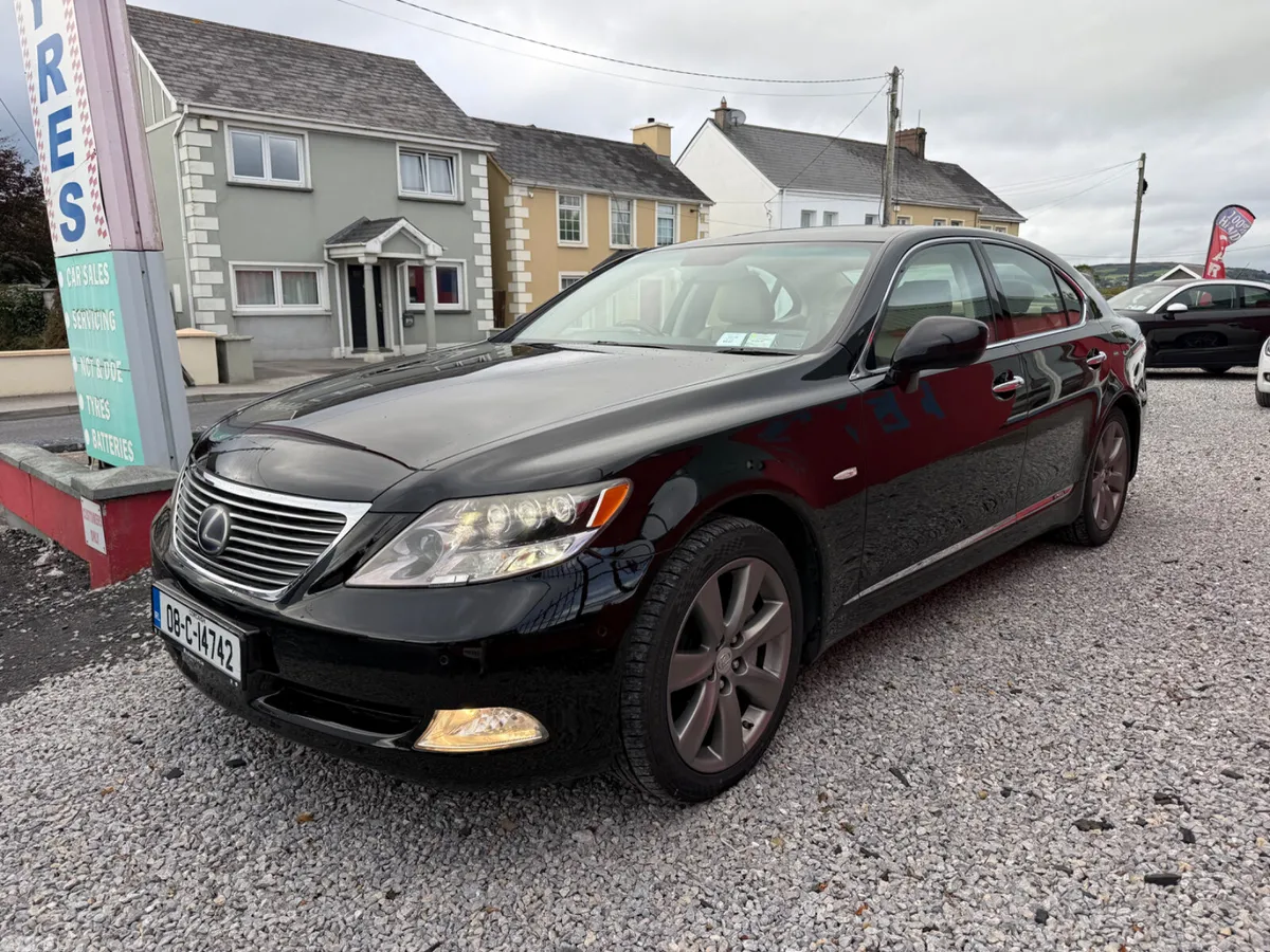 Lexus LS Saloon, Petrol Hybrid, 2008, Black