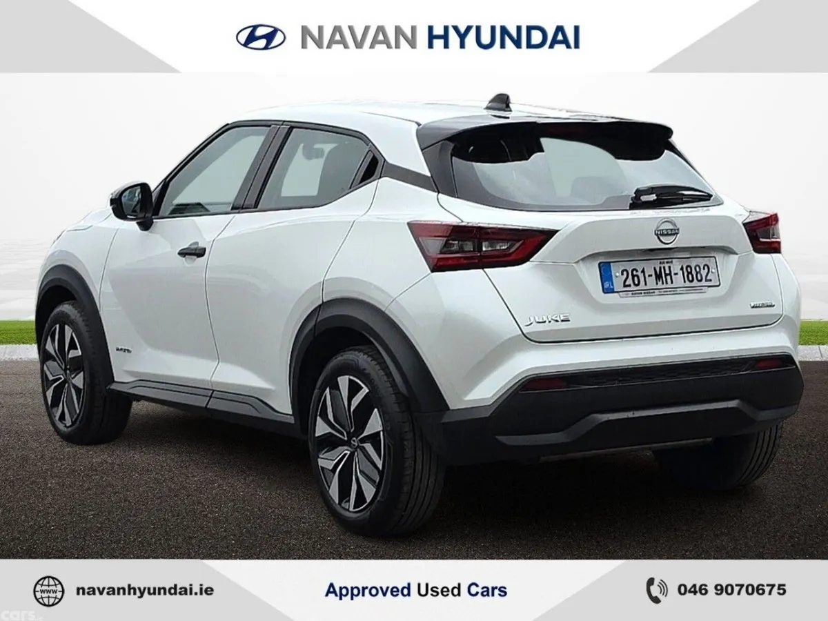 Nissan Juke SUV, Petrol Hybrid, 2026, White