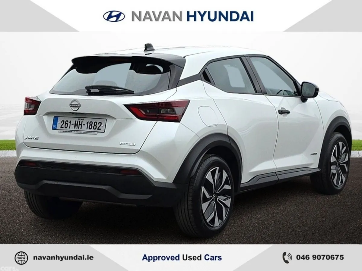 Nissan Juke SUV, Petrol Hybrid, 2026, White