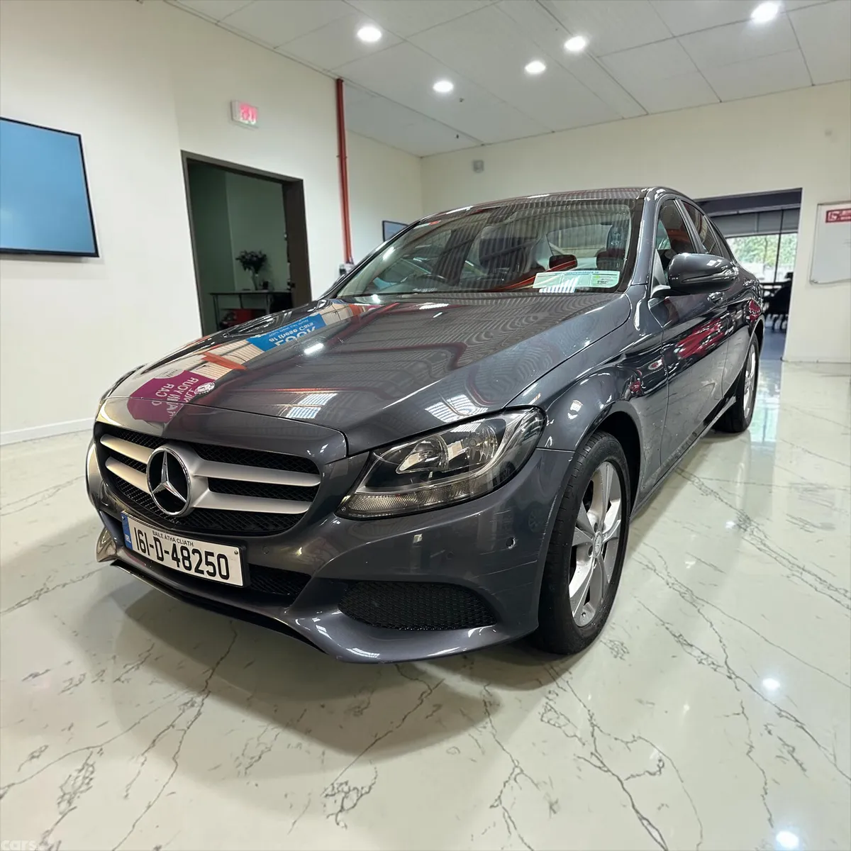 Mercedes-Benz C-Class Saloon, Petrol, 2016, Grey