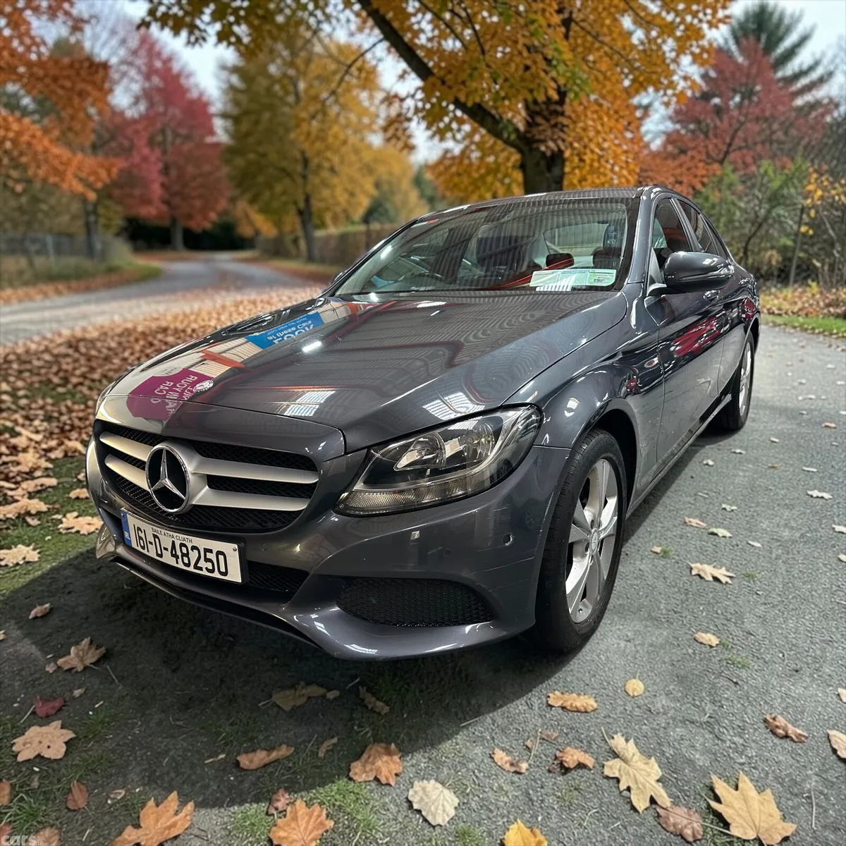 Mercedes-Benz C-Class Saloon, Petrol, 2016, Grey