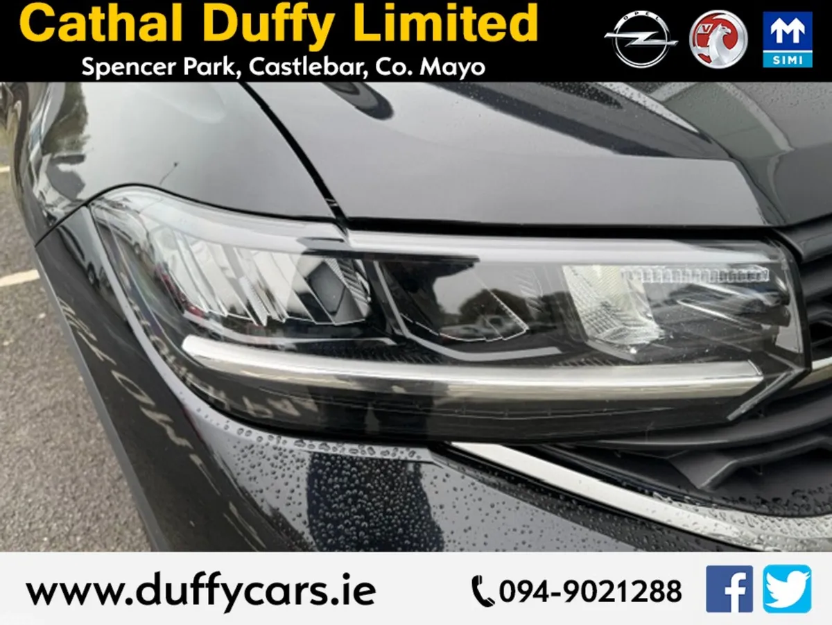 Volkswagen T-Cross SUV, Petrol, 2024, Black