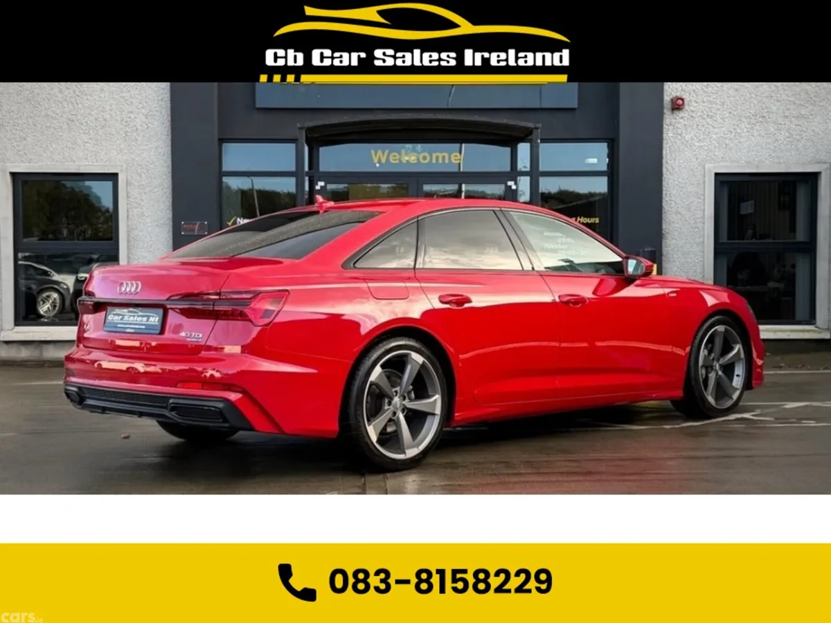 Audi A6 Saloon, Diesel, 2022, Red