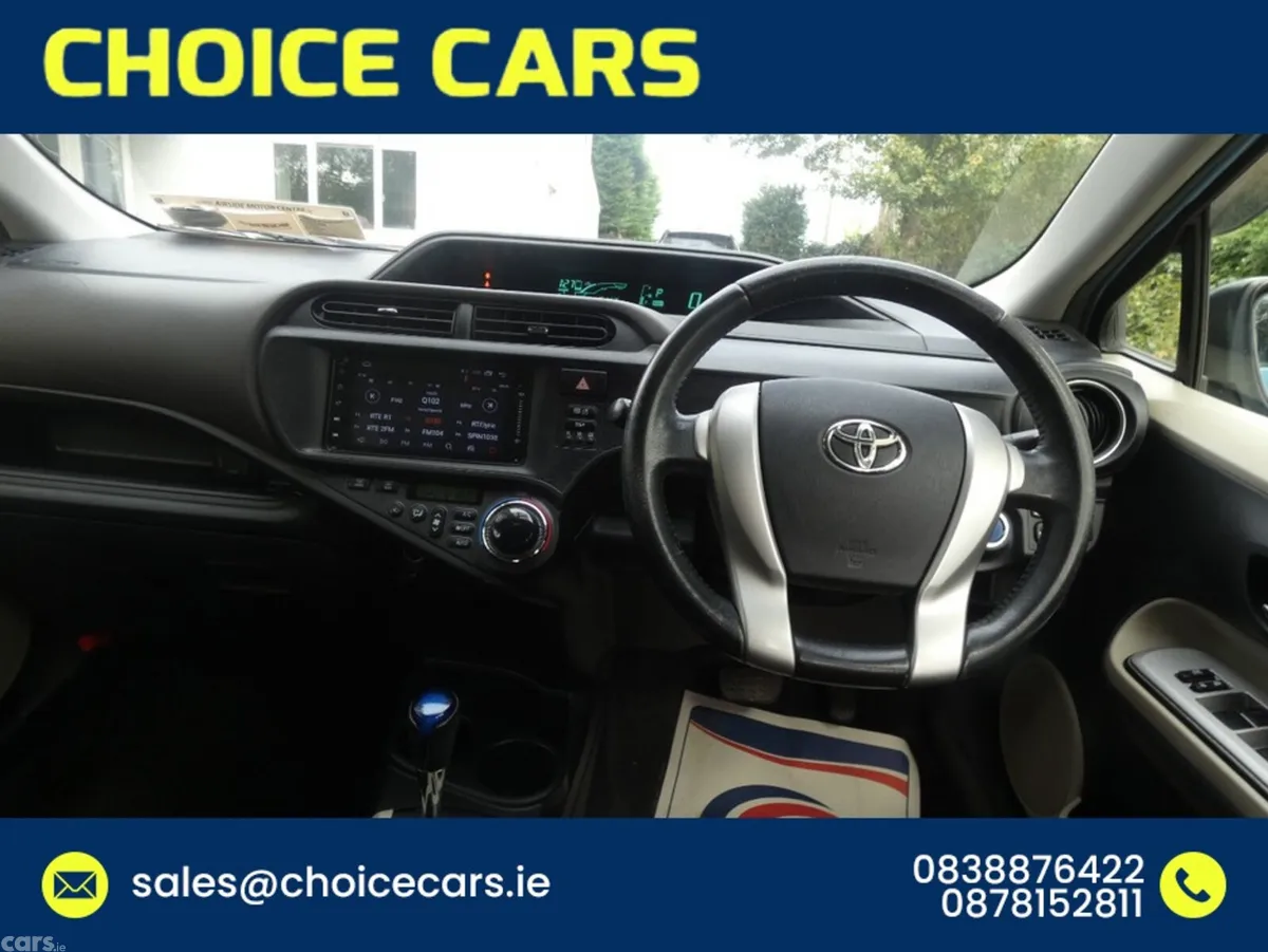 Toyota Aqua Hatchback, Petrol Hybrid, 2012, Blue