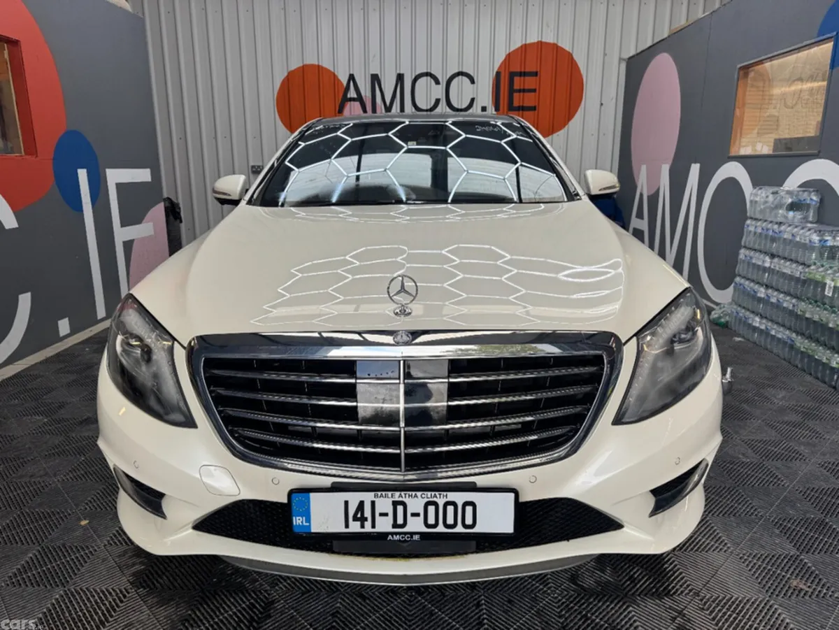 Mercedes-Benz S-Class Saloon, Petrol Hybrid, 2014, White